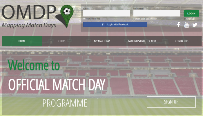 Platform for football fans