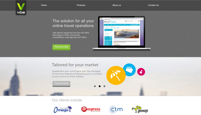 Vibe - Internet Booking Engine